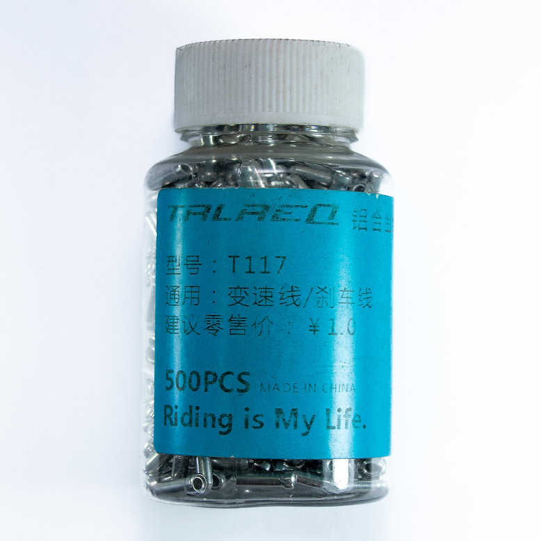 Frasco de topes de piola